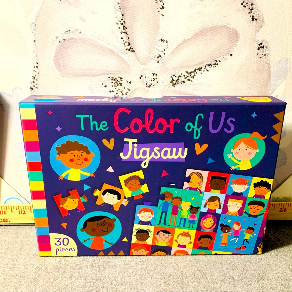 NWT cute colorful puzzle for kids…the color of us 😍